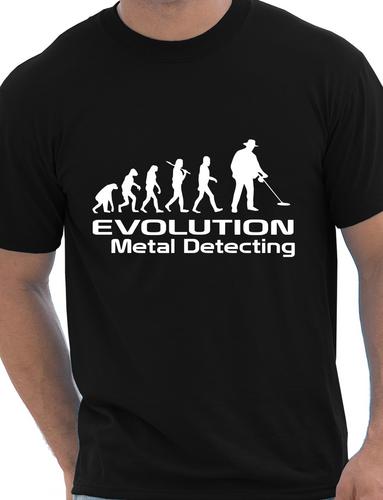 Evolution Of Metal Detecting Hobbies T-Shirt