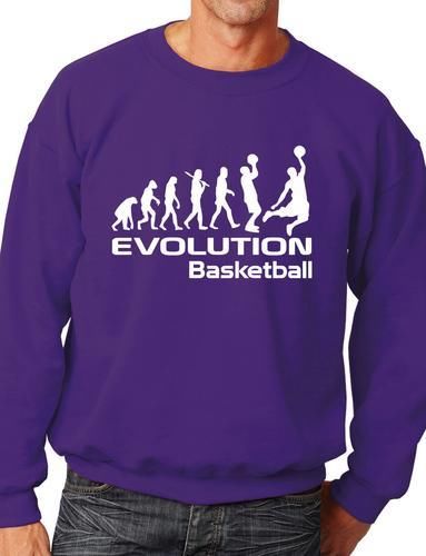 Evolution Of Basketball Sport Sweatshirt