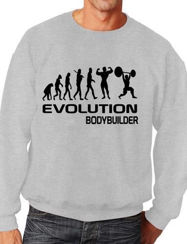 Evolution Of Bodybuilding Workout Sweatshirt