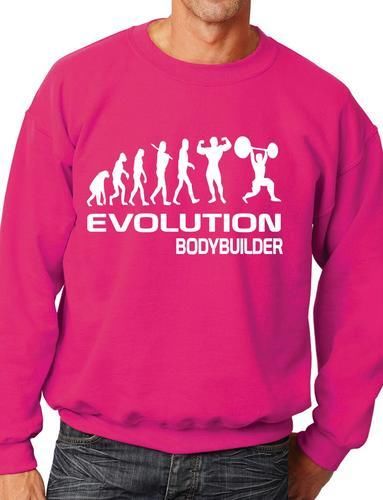 Evolution Of Bodybuilding Workout Sweatshirt