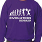 Evolution Of Bodybuilding Workout Sweatshirt