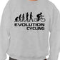 Evolution Of Cycling Sports Sweatshirt