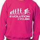 Evolution Of Cycling Sports Sweatshirt